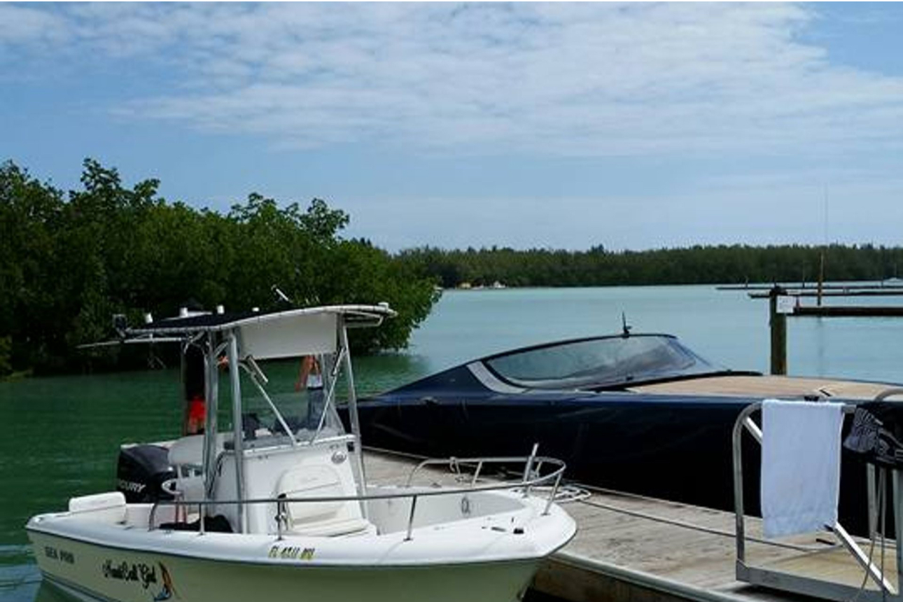 NautiCall Girl docked on the Intracoastal